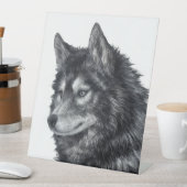 バルト犬 台座サイン (インサイチュ)