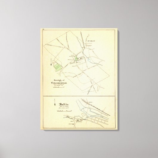 バルト・コルチェスター キャンバスプリント (正面)