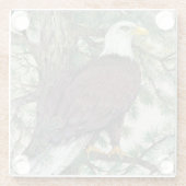 バルドイーグルオンブランチ ガラスコースター (裏面)