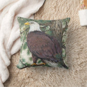 バルドイーグルオンブランチ クッション (ブランケット)