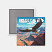 バルドイーグルグランドキャニオン国立公園 マグネット (正面/裏面)