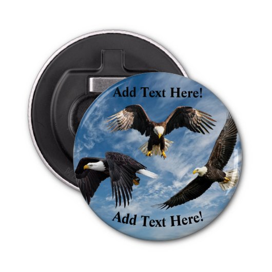 バルドイーグルソアリングボトルオープナー 栓抜き (正面)