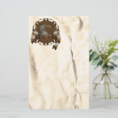 バルドイーグルマンダラ先住民アメリカ文房具 便箋 (スタンド正面)