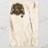 バルドイーグルマンダラ先住民アメリカ文房具 便箋 (正面)