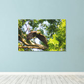 バルドイーグル支部離陸 キャンバスプリント (インサイチュ (ウッドフロア))