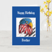 バルドイーグル誕生日スペシャルブラザー軍隊カード カード (黄色い花)