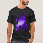 バルドス門3 – 影のネガティブイリュージョン Tシャツ (正面)