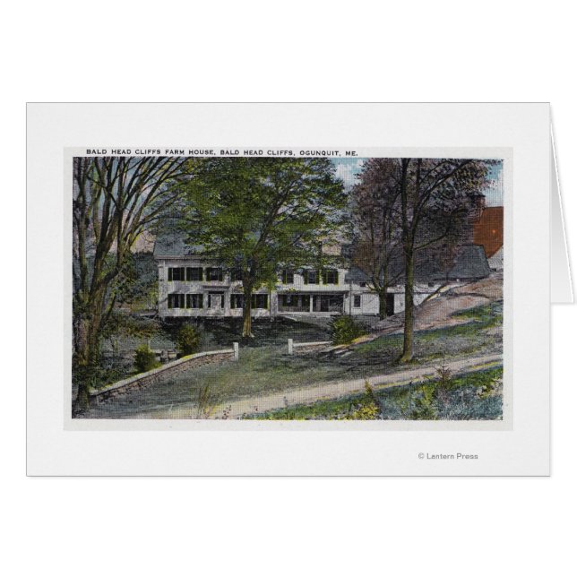 バルドヘッドクリフスファームハウスの外観 (正面横)