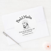 バルドマフィアのステッカー – 大 ラウンドシール (封筒)