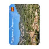 バルドモサの旧村 - スペイン、マヨルカ島 マグネット (縦)