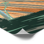 バルドロックナショナルパークオーストラリアヴィンテージ ポスター (角)