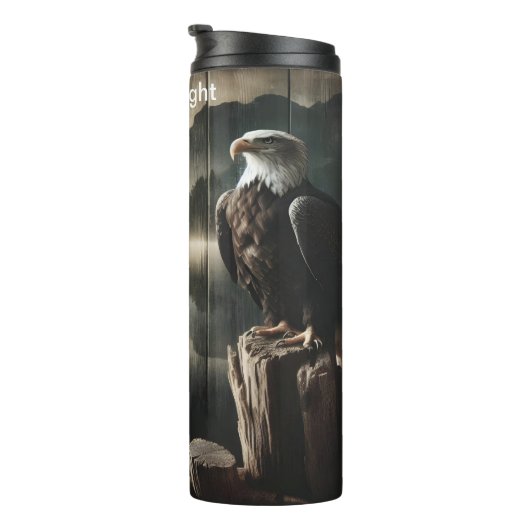バルド威厳のあるイーグルレイクサンライズ タンブラー (回転右)