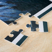 バルド威厳のあるイーグル絵画ジグソーパズル ジグソーパズル (側面)