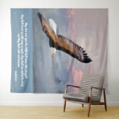 バルド感動的イーグル聖なる書物、 経典詩 タペストリー (インサイチュ(横))