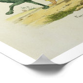 バルナ、海洋の神、シャルル・エティによって刻まれた ポスター (角)