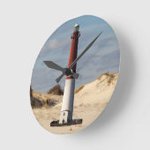 バルネガット灯台 ラウンド壁時計 (傾斜)