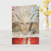 バルハラあいさつカード カード (黄色い花)