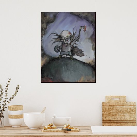 バルハラまで30秒 ポスター (キッチン)