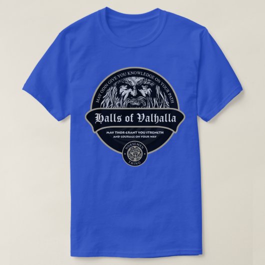 バルハラウィキガーバイキング Tシャツ (デザイン正面)