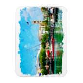 バルバカラフルドスカリブの島 マグネット (縦)