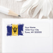 バルバグランジドス国旗 ラベル (インサイチュ)