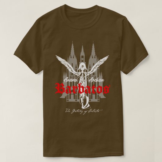 バルバトス Tシャツ (デザイン正面)