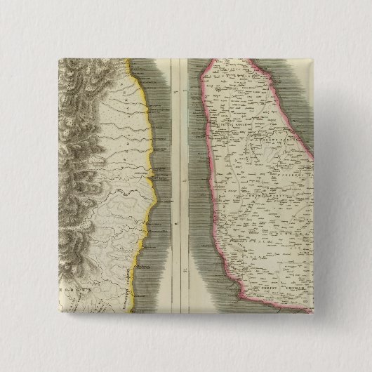 バルバドエス·セント·ヴィンセント 缶バッジ (正面)