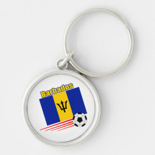 バルバドスのサッカーチーム キーホルダー