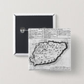 バルバドスの地図 缶バッジ (正面&裏面)