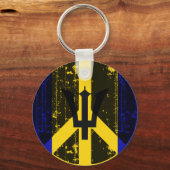 バルバドスの平和 キーホルダー (正面)