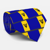 バルバドスの旗 ネクタイ (ロール)