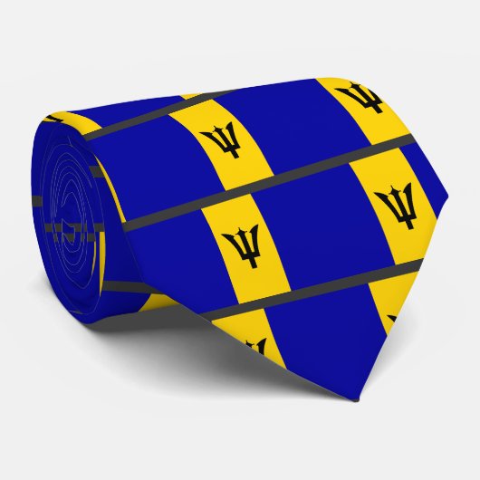 バルバドスの旗 ネクタイ (ロール)