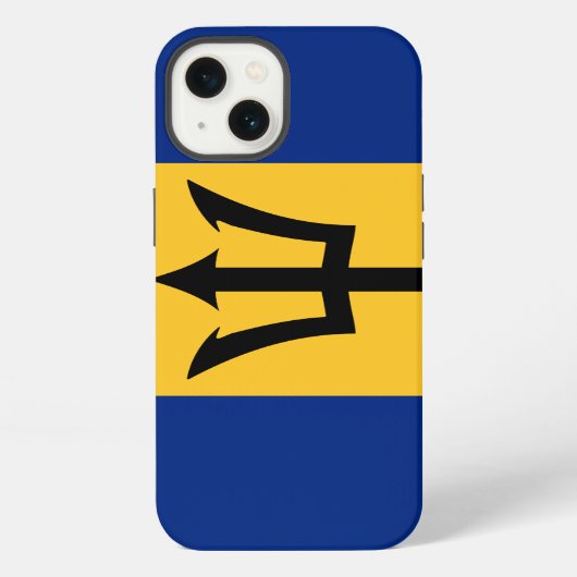 バルバドスの旗 iPhoneケース (裏面)