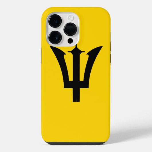 バルバドスの旗 iPhoneケース (裏面)