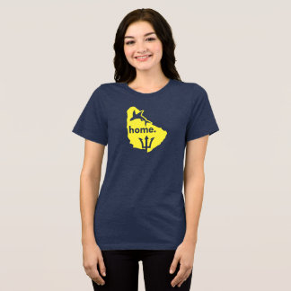 バルバドスはホーム トライブレンドTシャツ