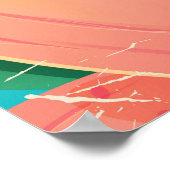 バルバドスクラシック旅行ポスター ポスター (角)