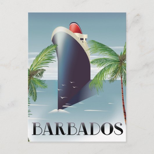 バルバドスクルーズ ポストカード (正面)