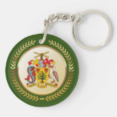 バルバドスコート・オブ・アームズ キーホルダー (裏面)