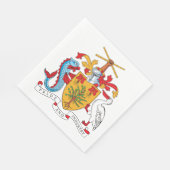 バルバドスコート スタンダードランチョンナプキン (角)