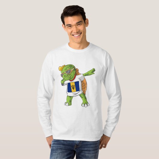 バルバドスダビングカメ Tシャツ (正面フル)