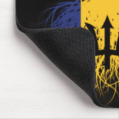 バルバドスバルバドスカナダツリールーツ国旗 マウスパッド (コーナー)