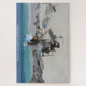 バルバドスビーチの画家。ジグソーパズル ジグソーパズル (縦)