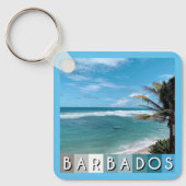 バルバドスビーチ キーホルダー (正面)
