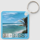 バルバドスビーチ キーホルダー (裏面)