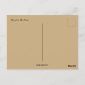 バルバドスビーチ ポストカード (裏面)