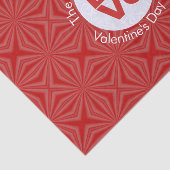 バルバドスレッドLOVEフラグパーソナライズされた 薄葉紙 (詳細)