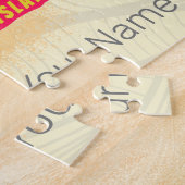 バルバドスレトロカリブのヴィンテージアイランド土産 ジグソーパズル (側面)