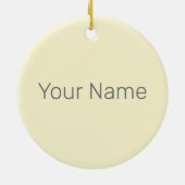 バルバドスレトロカリブのヴィンテージアイランド土産 セラミックオーナメント (裏面)