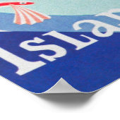 バルバドスヴィンテージ旅行ポスター ポスター (角)