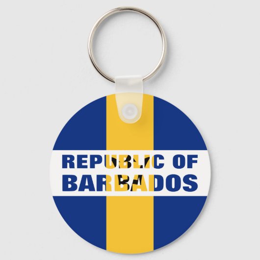 バルバドス共和国 キーホルダー (正面)